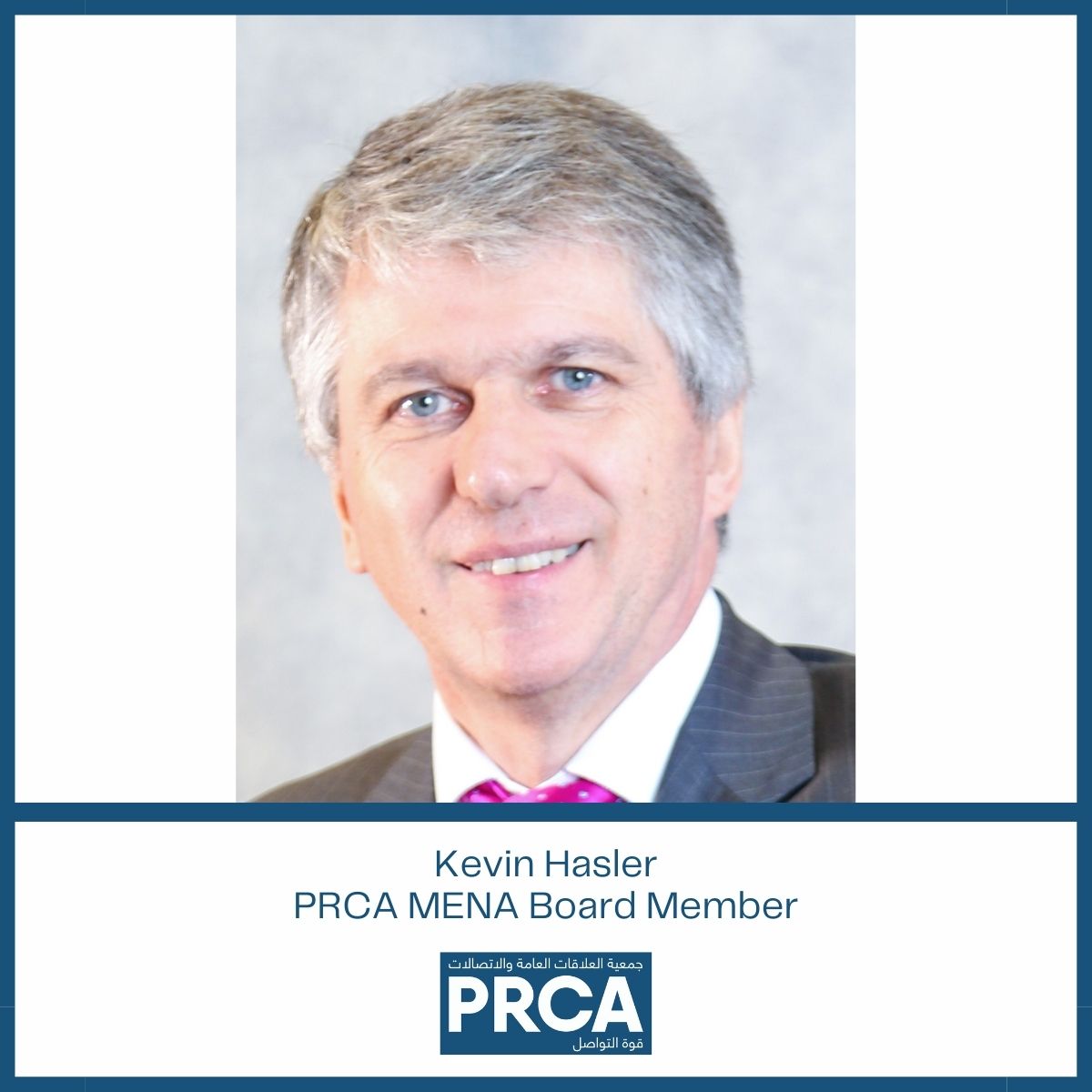 Kevin Hasler, Senior Director APCO Worldwide Appointed to PRCA MENA